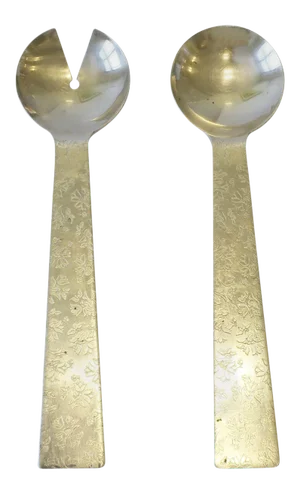 Postmodern Swid Powell Serving Spoon Set by Designer Michael Graves - 2 PIeces