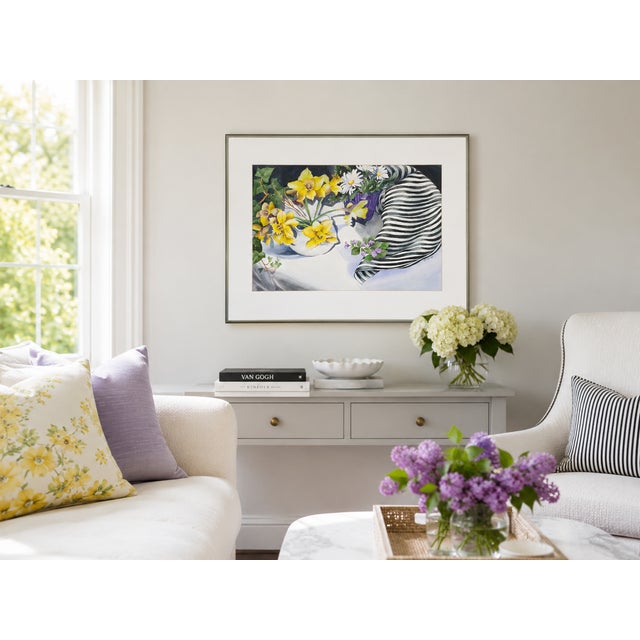 Spring Still Life - Tomoko Parry, C. 1990s For Sale - Image 10 of 10