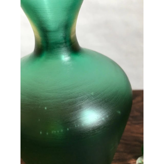 Glass Italian Murano Glass Incisi Bottle from Venini, 2004 For Sale - Image 7 of 9