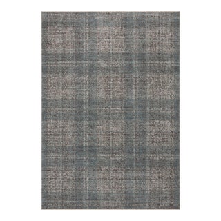 Angela Rose x Loloi Ember Denim / Charcoal 2'-7" x 7'-6" Runner Rug For Sale