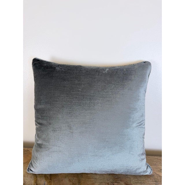 Camel Designer Linen Throw Pillow in Exotic “Braganza” Jungle Print With Leopard Motif For Sale - Image 8 of 12