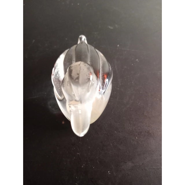 It is a Princess House Crystal Germany 4" Duck Figurine Procured at auction