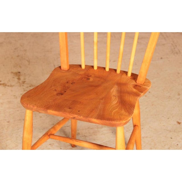 Mid-Century Modern Elm and Beech Chairs from Ercol, 1950s, Set of 2 For Sale - Image 6 of 11