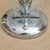 Silver Petite Italian Chrome + Murano Glass Table Lamp, 1950s - 2 Available For Sale - Image 8 of 12