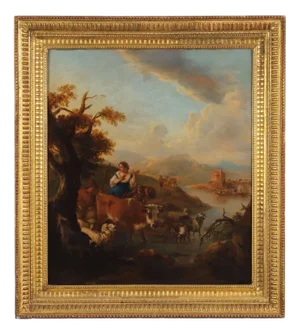 After Michiel Caree, Landscape, Oil on Canvas