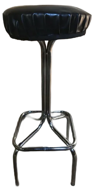 Set of Mid-Century Modern Chrome Barstools, 1950s