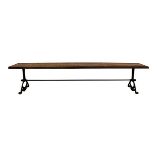 Lillian August Reclaimed Wood Dining Bench For Sale