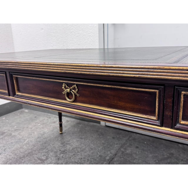 Brown Maitland Smith French Louis XVI Style Desk For Sale - Image 8 of 12
