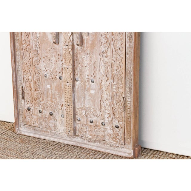 Reclaimed Wood Whitewash Marrakesh Door For Sale In Los Angeles - Image 6 of 11