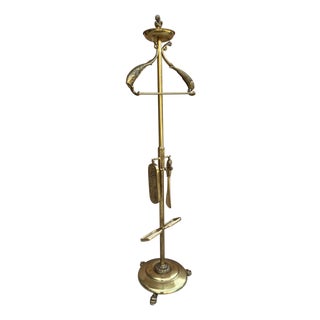 Bronze and Brass Valet Stand Dressboy, 1940s For Sale