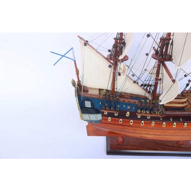 Not Yet Made - Made To Order Handcrafted "Ingermanland" Ship Model – Exquisite 18th Century Maritime Replica For Sale - Image 5 of 9