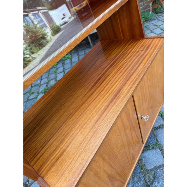 Cabinet with Display Case from VEB Möbelindustrie Halle For Sale - Image 3 of 11