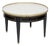 French Louis XVI Style Bouillotte Coffee Table With Carrara Marble For Sale