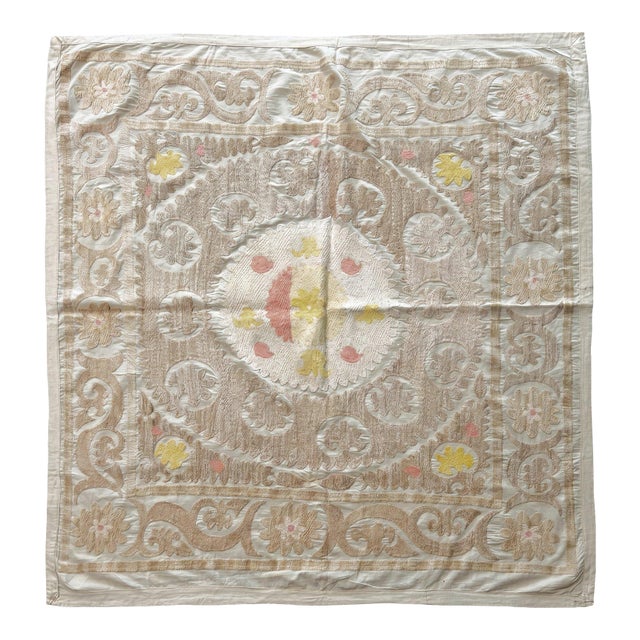 Suzani Wall Decor — Hand-Embroidered Embroidery For Sale