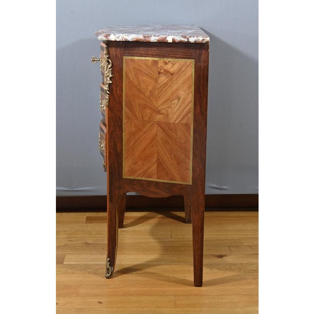 Small Marquetry Commode For Sale - Image 15 of 18