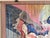 Layered Silk Tapestry Painting by French Artist, Marie-Laure Ilie, 1980s For Sale - Image 4 of 16