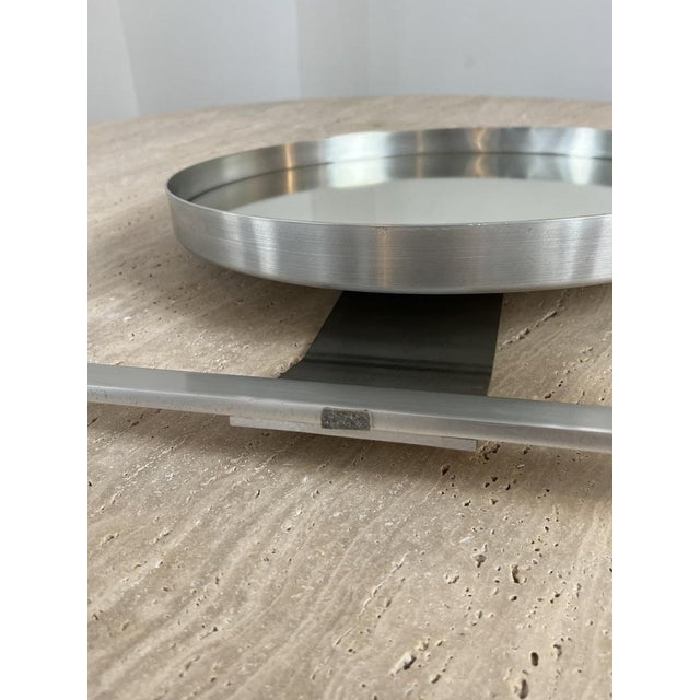 French Circular Mirror by Pierre Vandel, 1970s For Sale - Image 18 of 18