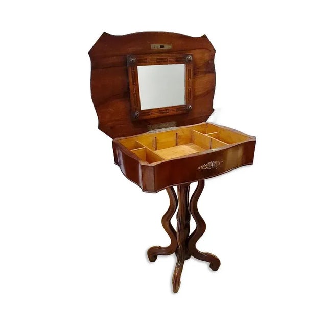 Late 19th Century Mahogany Worktable For Sale - Image 11 of 11