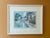 Paint Irma Quigley Original Watercolor Key West Rainy Street Signed Framed Matted For Sale - Image 7 of 11