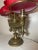 19th Century Antique Ornate Solid Bronze Glass Double Harvard Electric Student Desk Lamp For Sale - Image 5 of 12
