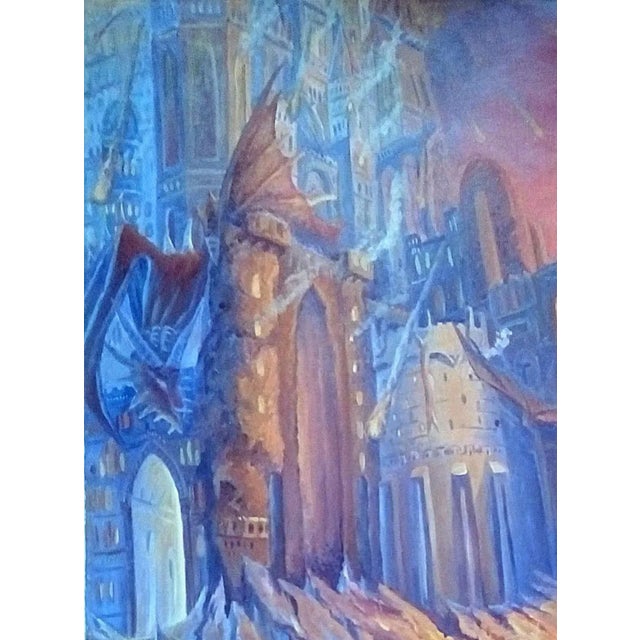 FREE SHIPPING worldwide. The painting will be rolled up and packed securely in a special protective tube. Note: The...