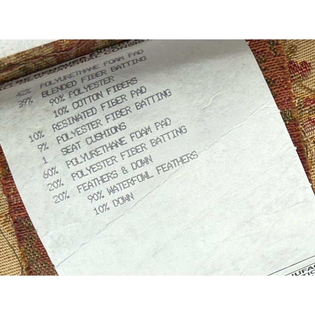 Ethan Allen “Camille” French Upholstered Chair For Sale In New York - Image 6 of 10