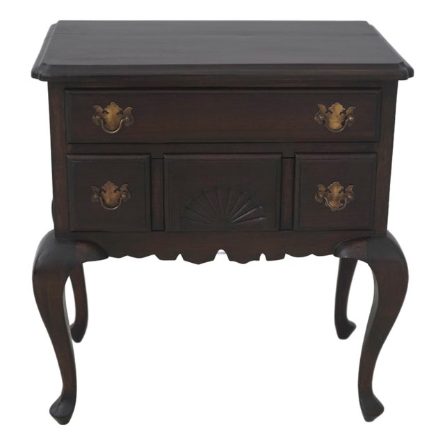 Vintage Mahogany Miniature Diminutive Lowboy For Sale