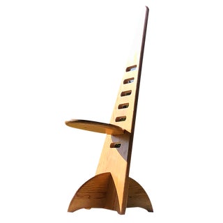 Postmodern Sculptural Chair attributed to Gijs Boelaars, Holland, 1970s For Sale