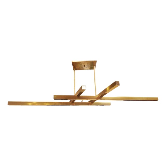 Modulightor Ch07 - Quadron Chandelier by Paul Rudolph For Sale