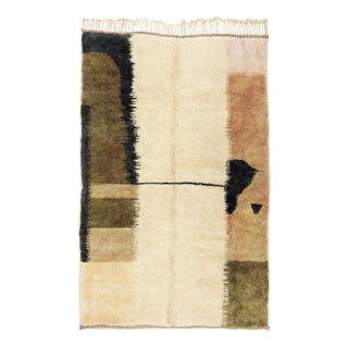Hand-Knotted Wool Premium Rug by Azele Studio For Sale