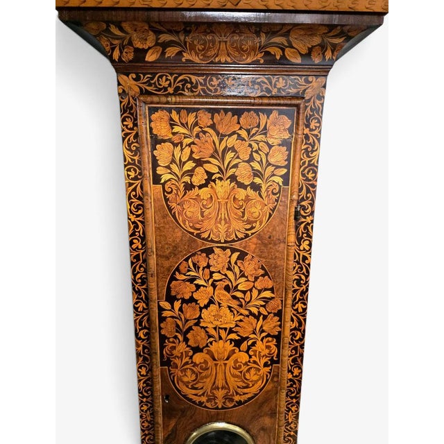 William & Mary Marquetry Longcase Clock by Joseph Windmills London, 1690 For Sale - Image 6 of 18