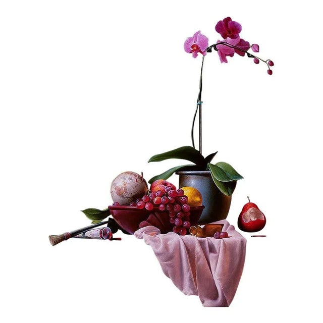 "Un Bellissimo Mondo" is an incredible painting by one of the world's finest realism Artists, Dario Campanile. This giclee...