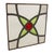 Art Deco Geometric Stained Glass Windows, Set of 2 For Sale - Image 9 of 12