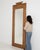 Tan 19th Century France Tan Wood Full-length & Floor Mirrors For Sale - Image 8 of 10