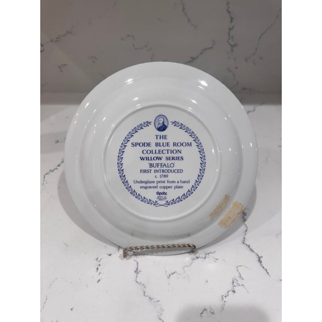 Spode Blue and White Collection Decorative Plates - Set of 6, C. 1990s For Sale - Image 10 of 14