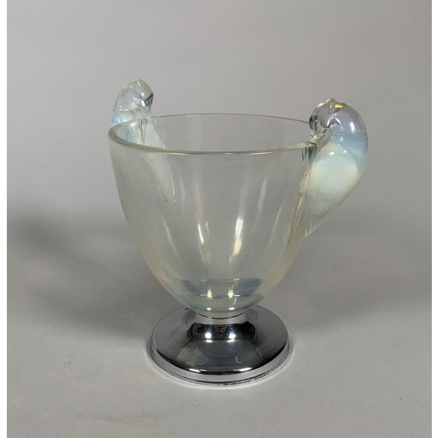 Art Nouveau Ornis Model Vase by René Lalique for Lalique For Sale - Image 6 of 9