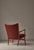 Maroon Scandinavian Modern AP-16 Lounge Chair in Oak and Leather attributed to Hans J. Wegner for A.P. Stolen, 1950s For Sale - Image 8 of 18