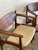 Arne Hovmand-Olsen Danish Modern Teak Armchairs With Leather, 1950 For Sale - Image 14 of 14