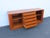 Mid 20th Century Danish Modern Bow Front Tambour Doors Dresser Sideboard Tv Media Console 6677 For Sale - Image 5 of 18