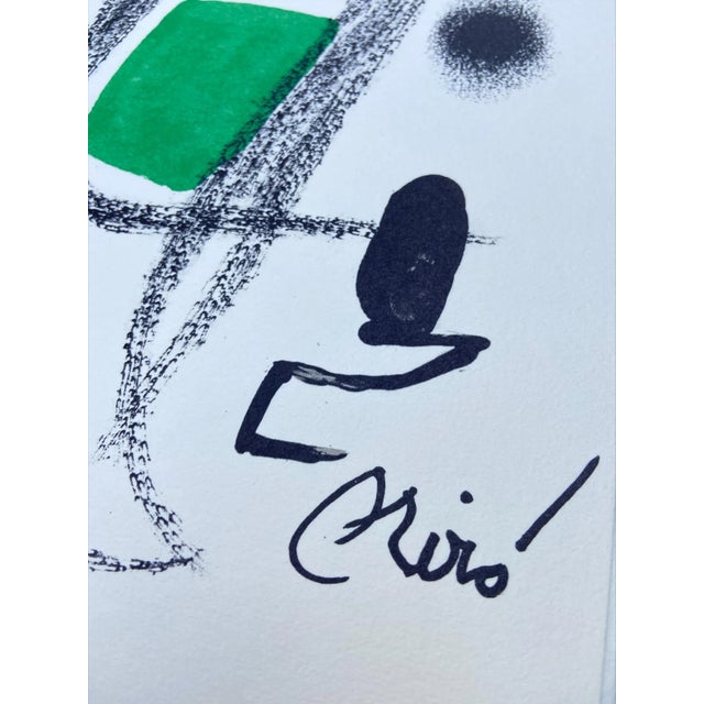 Joan Miró, Maravillas con variaciones No.20, 1975, Lithograph For Sale - Image 4 of 6
