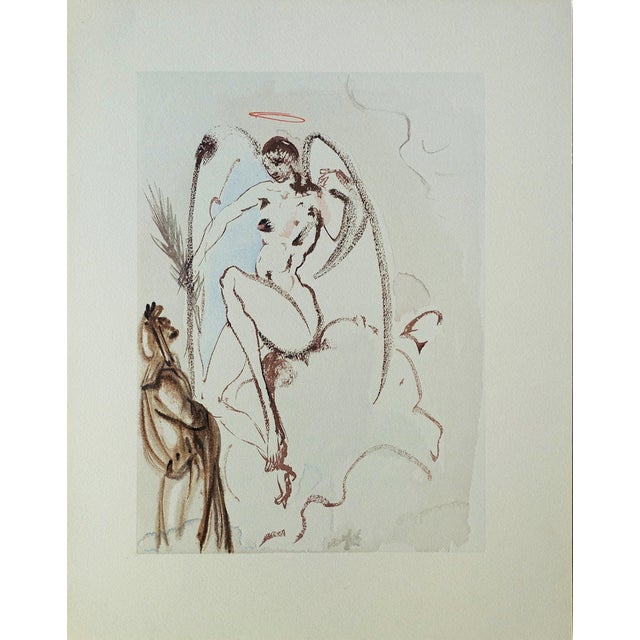 Salvador Dali, The Archangel Gabriel, Etching For Sale
