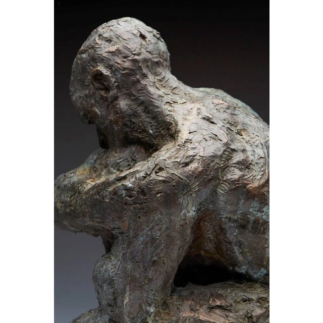 Ian Edwards - The Hour of Darkness - Original Signed Bronze Sculpure 2017 For Sale - Image 3 of 5