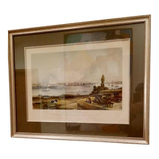 New York From the Northwest Angle of Fort Columbus, Governor's Island For Sale