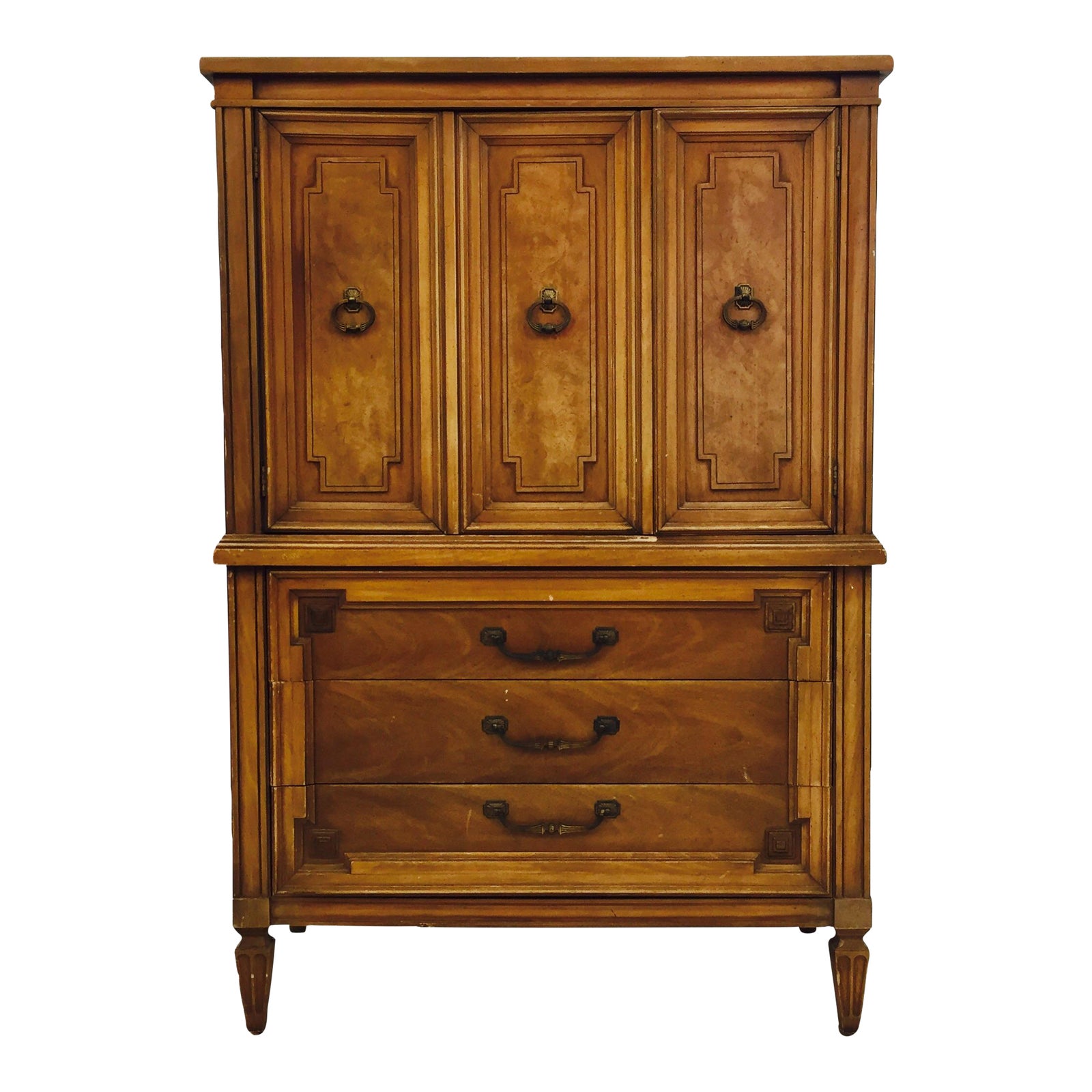 Vintage Thomasville Tall Dresser Chest Chairish