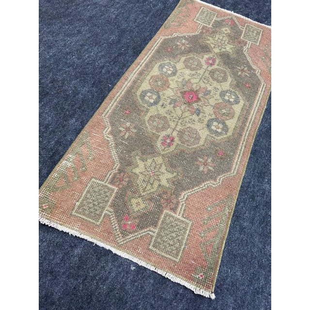 Early 21st Century Turkish Yastik Rug 1'5" x 3'1" For Sale - Image 5 of 5