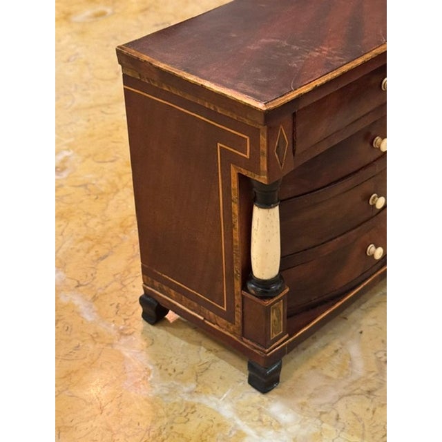 19th C. Austrian Biedermeier Miniature Commode For Sale In Dallas - Image 6 of 7