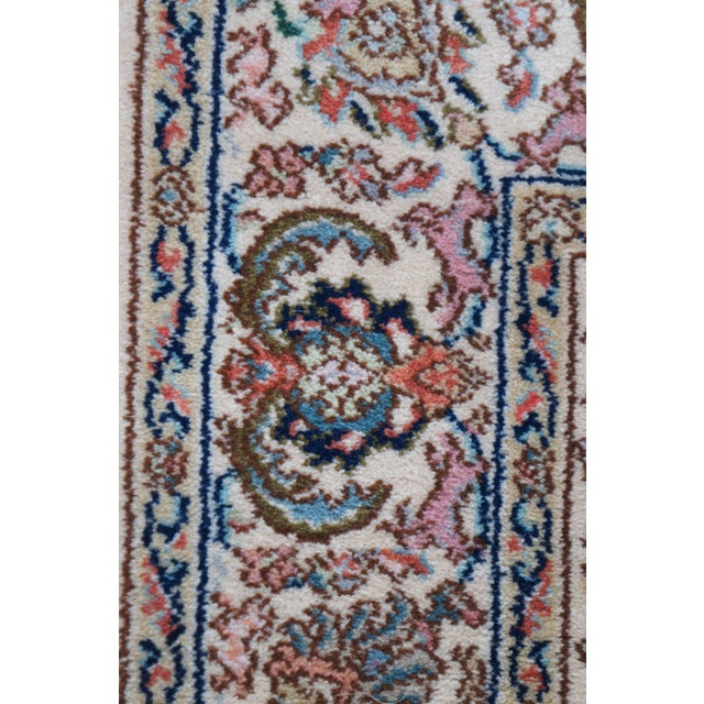 Karastan 100% Wool Floral Palmette Animal 738 Area Rug Carpet Mat 4' X 6' For Sale - Image 6 of 13