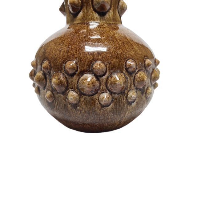 Vintage Vase in Ceramic from Mrostowice Ceramic, Poland, 1970s For Sale - Image 6 of 12