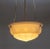 Early 20th Century Early 20th Century White Frosted Glass Bowl Pendant Light For Sale - Image 5 of 9