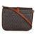 Yves Saint Laurent Brown Canvas Le Monogramme Small Sac Besace Shoulder Bag For Sale - Image 4 of 9
